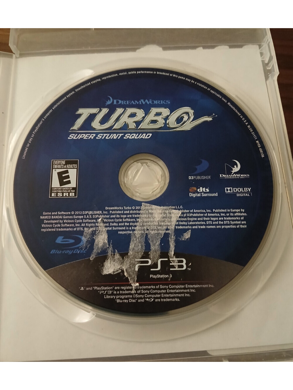 Turbo: Super Stunt Squad (Sony PlayStation 3, 2013)